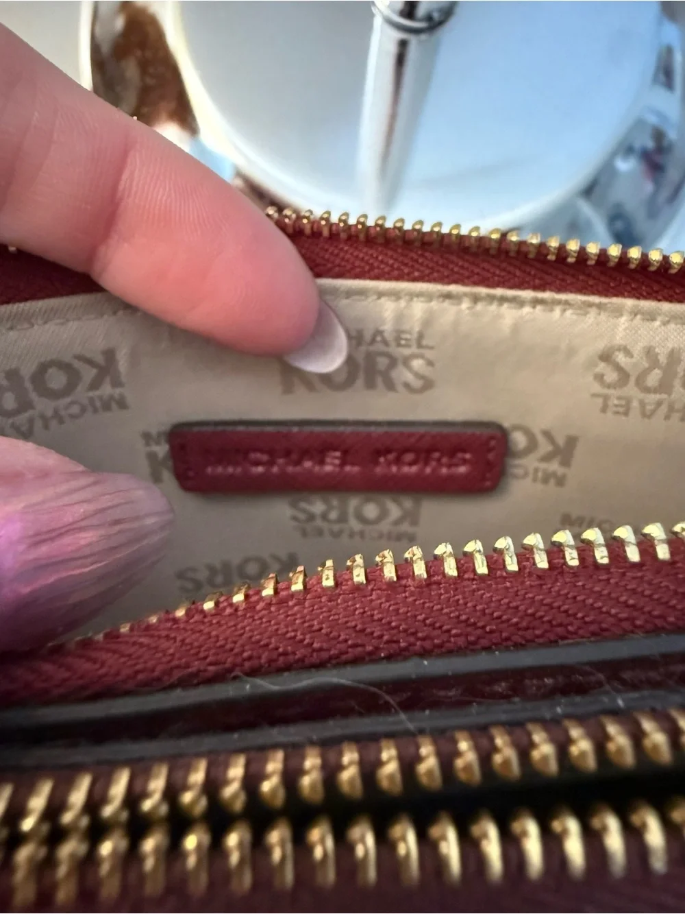 Michael Kors Jet Set Double Zip Wristlet